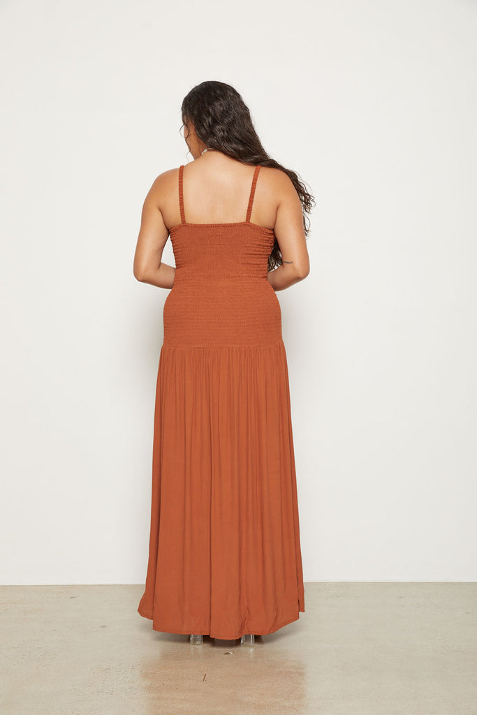 Harlow Dress - Bronze